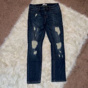 Oasis | bought at Windsor | ripped, stretchy, great fit jeans | size 9